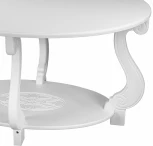 Стол журнальный Овация (М) ЛАЙТ белый от фабрики Mebelik