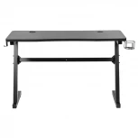 Компьютерный стол Epic glow 120х60х75см с LED подсветкой, подстаканником, крючком для наушников