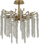 Потолочная люстра на штанге Dio D`arte Tavenna Antigue Tavenna H 1.3.46.100 A (220V, хрусталь)