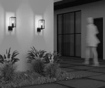 Настенный уличный светильник Maytoni Cell O452WL-01GFSR (220V, датчик движения, IP65)