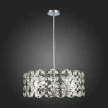Потолочная люстра на штанге ST Luce Casto SL1104.103.05 (220V, хрусталь, цветы, круглые)