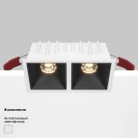 Встраиваемый светильник Alfa LED 3000K 2x10Вт 36° Maytoni Technical DL043-02-10W3K-SQ-WB (220V)