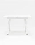 Стол обеденный Stool Group Детройт раскладной 120-160*80 белый УТ000002653