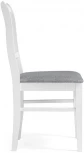Деревянный стул Woodville Мириел белый / серый 527065