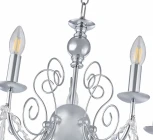 Подвесная люстра Arte Milano AM345620 345620/5 CR (220V, подвески, на цепи, подсвечник, свеча)