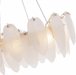 Подвесная люстра Arte Milano AM-4653 4653.D550.H240.E14.6 G (220V, на тросе, перо)