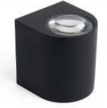 Архитектурная подсветка Feron Корфу 48471 DH052, 6W, 400Lm, 3000K, черный Бостон (LED, 220V, IP54)