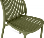 Стул уличный Scoop ОГОГО Обстановочка! (Пластик/Оливковый) арт.926842