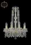 Подвесная люстра Art Classic 11.26 11.26.8.141.h-60.Gd.B (220V, хрусталь, на цепи, подсвечник, свеча)