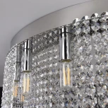 Потолочная люстра хрустальная APL LED Sicilia SH02.73.D.Ni.E14.PK