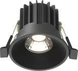 Встраиваемый светильник Maytoni Round DL058-7W4K-B (LED, 220V, круглые)