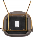 Стул-полукресло Bradex Home Emil латте с золотыми ножками (RF 0648)