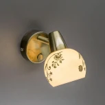 Спот Citilux Соната CL520513 (220V, выключатель, листья)