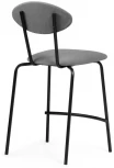 Барный стул Коумо катания сильвер / черный матовый 516471 Woodville