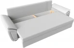 Лига Диванов прямой диван Нэстор Лайт (Экокожа/Белый)