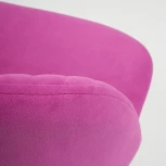 Кресло MELODY молочный (флок)