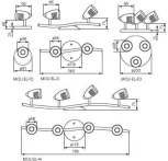 Спот на штанге Kanlux MOLI 7088