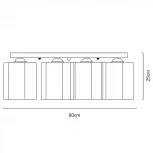 Потолочная люстра Arte Lamp Serenata A3479PL-12CC