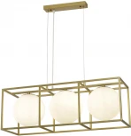 Подвесной светильник iLamp Golden P2484-3 GD (220V, на тросе, шар)