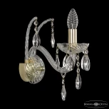 Бра Bohemia 105 105B/1/165 G (220V, подвески, подсвечник, свеча)