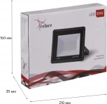 Прожектор уличный светодиодный Reluce 54001-9.2-001OL LED50W BK (220V, IP65)
