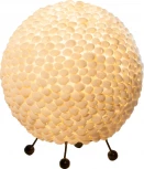 Интерьерная настольная лампа Globo Bali 25834 (220V, шар)