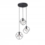 Подвесной светильник Vitaluce V4931-1/3S (220V, на проводе, куб)