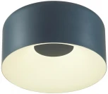 Потолочный светильник круглый Sonex Confy 7689/26L металл/акрил/белый/синий LED 26Вт 4000K D260 IP20 (220V, круглые)
