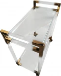 Стол сервировочный IST-CASA Беверли MH1780DC, 80х42х84 см, золото