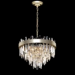 Подвесная люстра Citilux Лаура CL301262 (220V, хрусталь, на цепи, круглые)