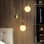 Подвесной светильник Newton ImperiumLoft Newton01 (101835-26) (220V, на проводе, шар)