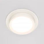 Встраиваемый светильник Hoop GX53 1x15Вт Maytoni Technical DL086-GX53-RD-W (220V, круглые)