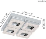 Настенно-потолочный светильник Eglo Fradelo 95657 (LED, 220V)