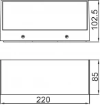 Архитектурная подсветка светодиодная Oasis Light WiZ W1891M Gr