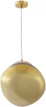 Подвесной светильник Crystal Lux MALAGA SP1 D280 GOLD (на проводе)