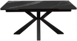 Стол DikLine SFE160 Керамика Черный мрамор/подстолье черное/опоры черные (2 уп.) 00-00069622