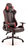 Компьютерное кресло игровое Lotus S10 экокожа красный
