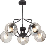 Потолочная люстра на штанге Vitaluce V4715-1/5PL (220V, шарики)