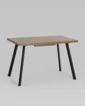 Стол 116-158*74 дуб Ка/черный Stool Group УТ000034570