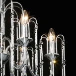 Подвесная люстра Chiaro Диана 340011606 (220V, подвески, на цепи, подсвечник, свеча)