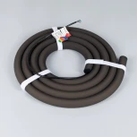 Светодиодная лента герметичная MonLIGHT-BLACK-TOP-G280-D25mm 24V RGB 360deg (14.4 W/m, IP65, 3m, wire x1) (Arlight, Вывод прямой, 3 года) 047040