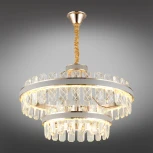 Подвесная люстра ярусная светодиодная Juda APL.032.03.158 (220V, хрусталь, на цепи)