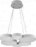 Подвесная люстра Mantra Lunas 5761 (регулировка яркости, LED, 220V, диммер, пульт управления, на тросе)