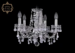 Подвесная люстра Art Classic 11.24 11.24.5.141.Cr.V0300 (220V, хрусталь, на цепи, подсвечник, свеча)