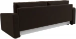 Диван прямой Лига-009 (Коричневый/Микровельвет) Лига Диванов арт.118053