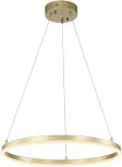 Подвесной светильник Escada Void 10254/1LED 43W Gold APP (регулировка яркости, 220V, пульт управления, управление смартфоном, на тросе, кольцо)