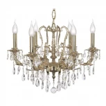 Подвесная люстра Dio D'Arte Aosta E 1.1.6.600 GB (220V, на цепи, подсвечник, свеча)