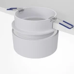 Встраиваемый светильник Maytoni Amary DL062-GU10-W (220V, круглые)