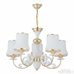 Подвесная люстра Arte Milano Florentia-1097 301097/5 Wh/Gd (220V, на цепи)