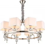 Подвесная люстра Elza APL.838.03.08 (220V, хрусталь, на цепи, куб)